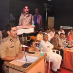Chief guest addressing the audience annual gathering 2020