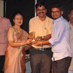 Education officer MVP Samaj felicitating students