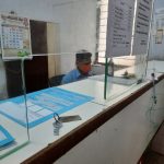 Extension counter Bank in college