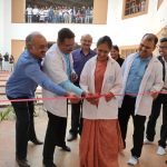 Inaugration of Annual gathering 2020 in college quadrangle by Honble dean