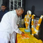 MVP Director paying homage to Late Dr Vasantrao Pawar Sir