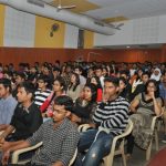 Rao saheb Thorat hall with audience - annual gathering