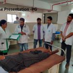 Case presentation to PG students